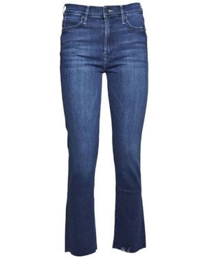 Mother The Mid Rise Denim Jeans - Blue