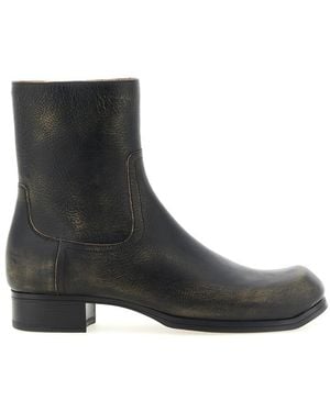 Maison Margiela Distressed Boots - Black