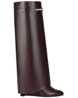 Givenchy Solid Boots - Brown