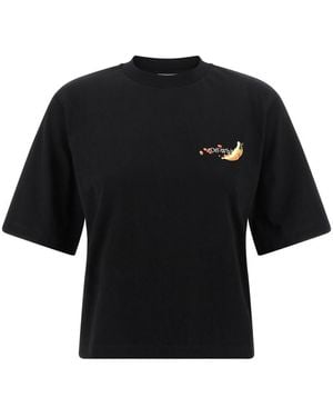 Off-White c/o Virgil Abloh Emb Fruits Arrow T-Shirt - Black