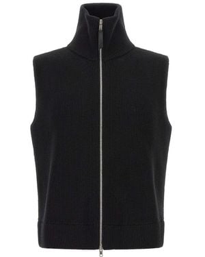 Maison Margiela Mock Collar Vest - Black