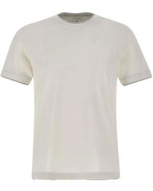 Eleventy Crew Neck T-Shirt - White