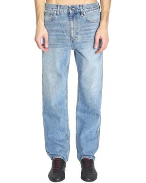 Gucci Mid Rise Jeans - Blue