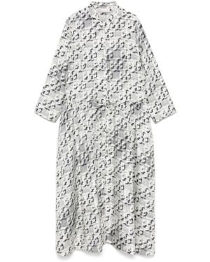 Tory Burch Shirt Dresses - Natural