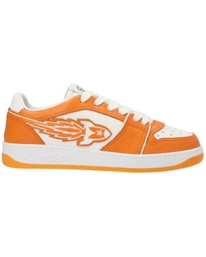 ENTERPRISE JAPAN Graphic Rocket Sneakers - Orange
