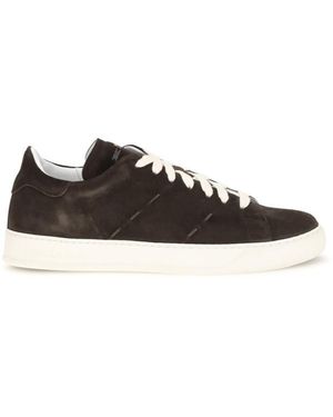 Kiton Suede Sneakers - Black