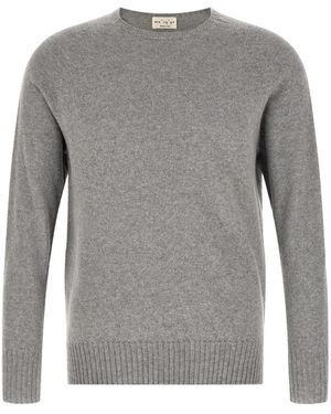Ma'ry'ya Crew Neck Sweater - Gray