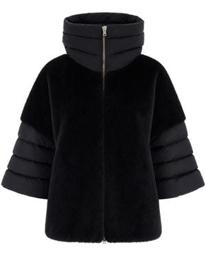 Herno Solid Hood Jacket - Black
