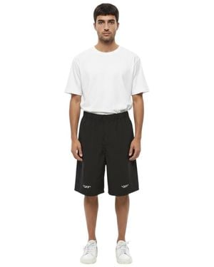 Off-White c/o Virgil Abloh Relaxed Logo Shorts - White