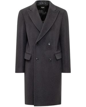 BOSS Regular Coat - Black