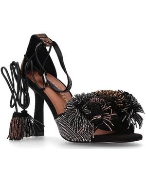 Kurt Geiger Ankle Strap Heels - Black