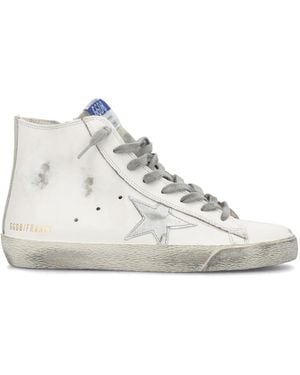 Golden Goose High-Top Sneakers - White