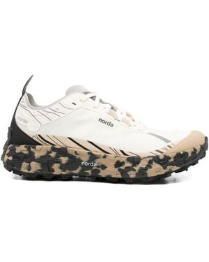Norda Run Lace-Up Sneakers - White