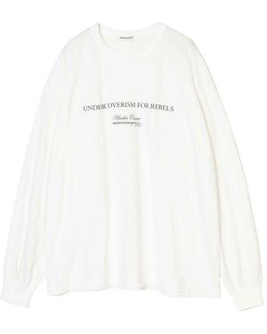 Undercover Off Printed Sweatshirt - White