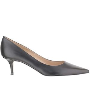 Gianvito Rossi Leather Pumps - Gray