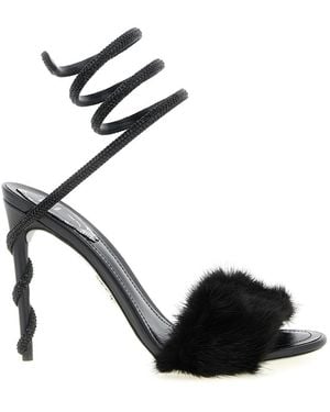 Rene Caovilla Margot Heels - Black