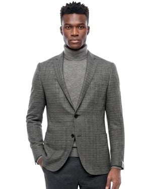 Corneliani Notched Lapel Blazer - Gray
