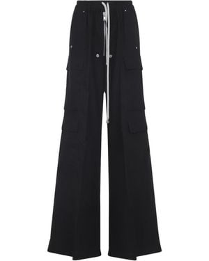 Rick Owens Wide-Leg Trouser - Black