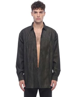 DSquared² Loose Denim Shirt - Black