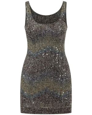 Missoni Scoop Neck Mini Dress - Black