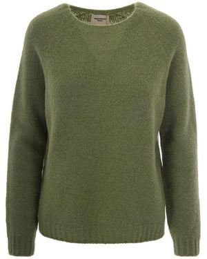 Weekend by Maxmara Knitted Crew Neck Sweater - Green