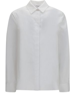 Lardini Straight Solid Shirt - White