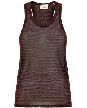 Isabel Marant Round Neck Top - Brown