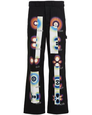 Msftsrep Printed Pants - Blue