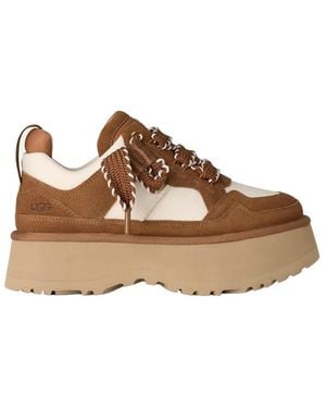 UGG Color Block Sneakers - Brown