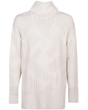 Fendi Logo Pullover - White