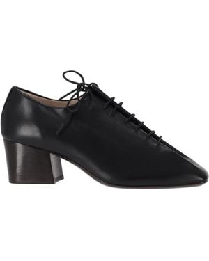 Lemaire Leather Heels Dress Shoes - Black