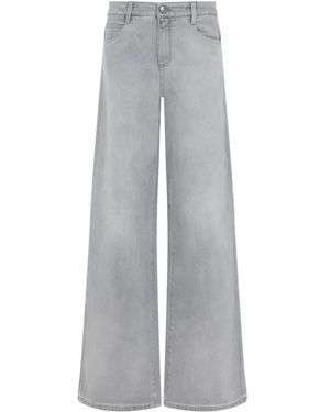Loewe Baggy Cotton Jeans - Gray