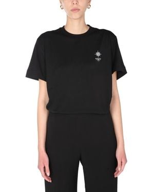 Givenchy Graphic Crew Neck T-Shirt - Black