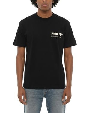 Ambush Crew Neck T-Shirt - Black