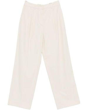 DUNST Ivory Regular Pant - White