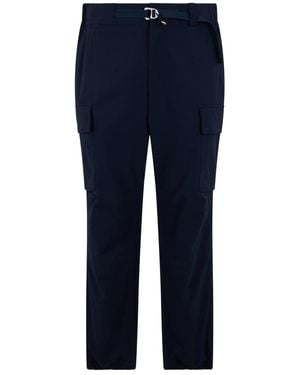 Moncler Slim Cargos Pants - Blue