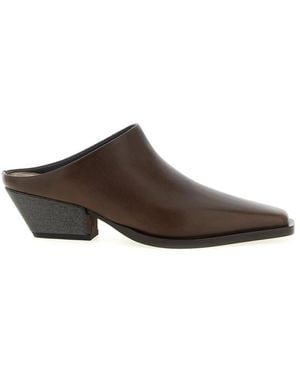 Brunello Cucinelli ブルネロ クリネリ Mules Shoes MZUJMXY235 Brunello Cucinelli Mule shoes for Women | Online Sale up to