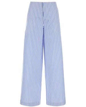 Alberta Ferretti Wide Pants - Blue