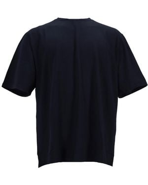 LA ROSE Solid T-Shirt - Blue