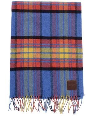 DSquared² Tartan Checks Scarf - Blue