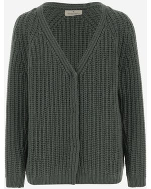 Bruno Manetti Wool Cardigan - Green