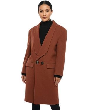 DSquared² Shawl Lapel Trench Coat - Brown