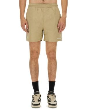 Represent Logo Shorts - Natural