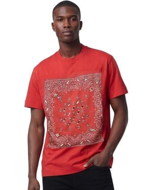Givenchy Embellished T-Shirt - Red