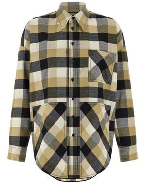 Missoni Oversized Checks Shirt - Green