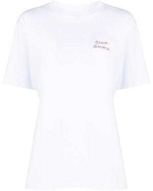 Giada Benincasa Cotton T-Shirt - White