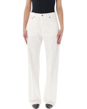 Haikure Straight-Leg Jeans - White