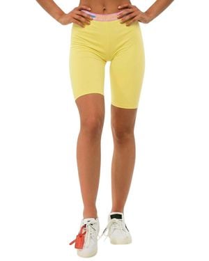 DSquared² Cotton Logo Activewear - Yellow