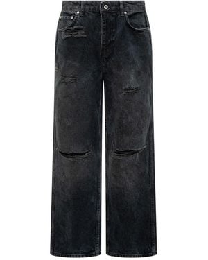 Represent Loose Mid Rise Jeans - Black