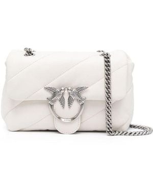 Pinko Love Puff Mini Shoulder Bag - White